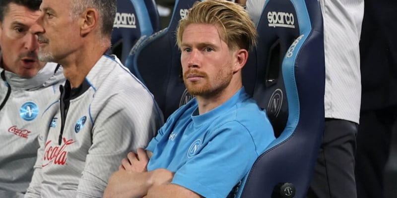 De Bruyne, dramma Napoli! "Lesione di alto grado", torna solo nel 2026 1 De Bruyne, dramma Napoli! "Lesione di alto grado", torna solo nel 2026