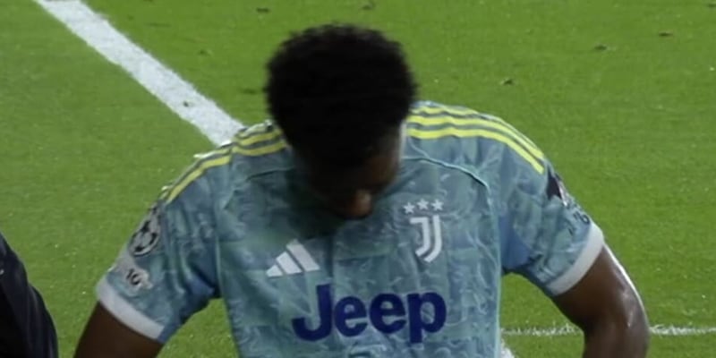 Cabal, infortunio in Villarreal-Juve: esce in lacrime, cosa &egrave; successo