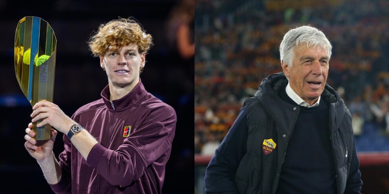 Sinner, il rovescio e la frase di Gasperini che dice tutto: "Anche io posso allenarmi..." 2 Sinner, il rovescio e la frase di Gasperini che dice tutto: "Anche io posso allenarmi..."