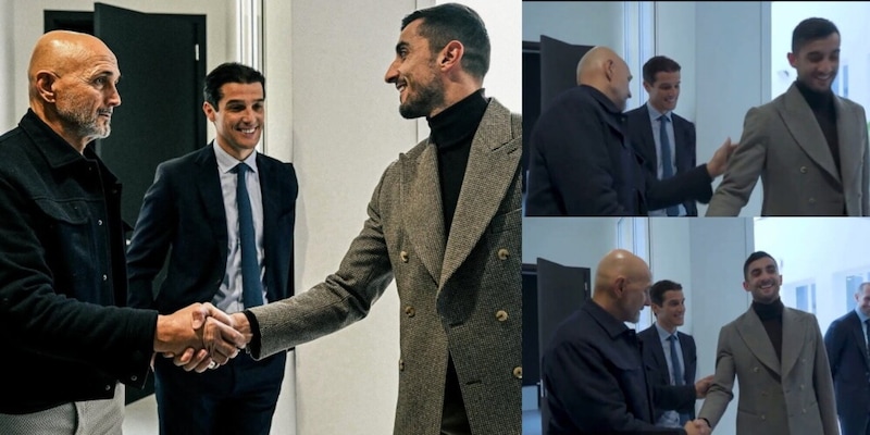 Spalletti e il siparietto con Perin: "Una giratina su questa giacchetta..." 3 Spalletti e il siparietto con Perin: "Una giratina su questa giacchetta..."
