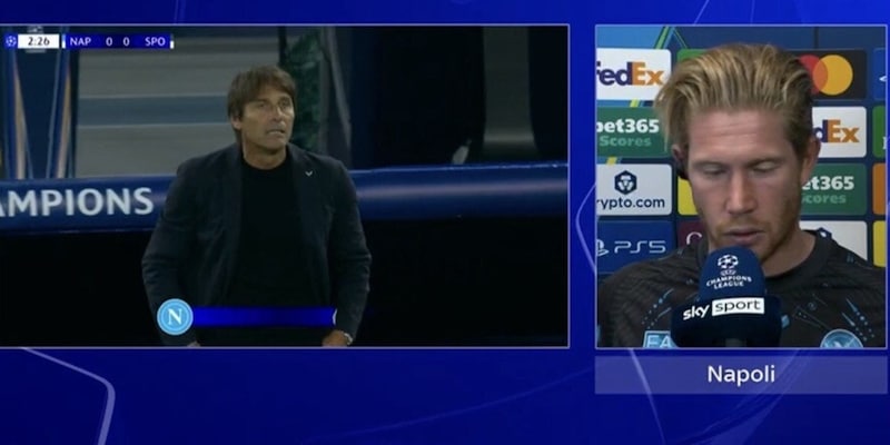 De Bruyne e la risata dopo la domanda sul caso con Conte: "Sono un vincente, la gente parla tanto" 1 De Bruyne e la risata dopo la domanda sul caso con Conte: "Sono un vincente, la gente parla tanto"