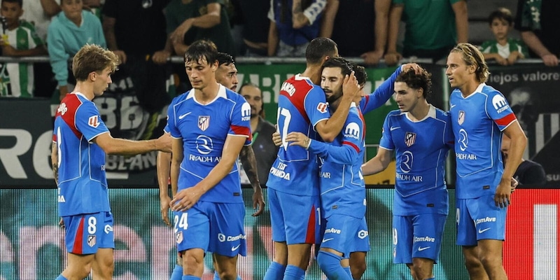 Liga, l'Atletico vince in trasferta contro il Betis e torna in zona Champions