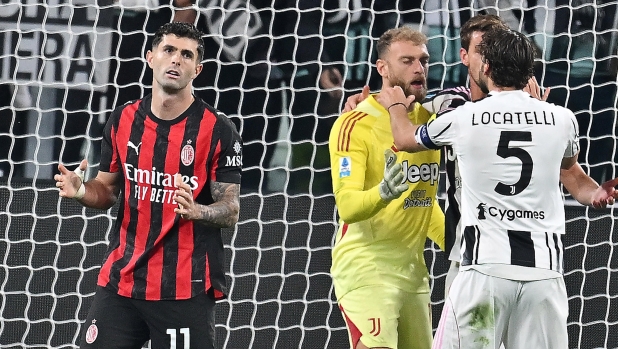 Allegri non guarda il rigore di Pulisic. Poi a Landucci: "L'ha parato? Gli avevo detto di..."