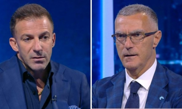 Del Piero-Bergomi, scontro in tv sull'Inter: "È la più forte". "No, rispetta il mio pensiero", "Vabbè dai..." 1 Del Piero-Bergomi, scontro in tv sull'Inter: "È la più forte". "No, rispetta il mio pensiero", "Vabbè dai..."