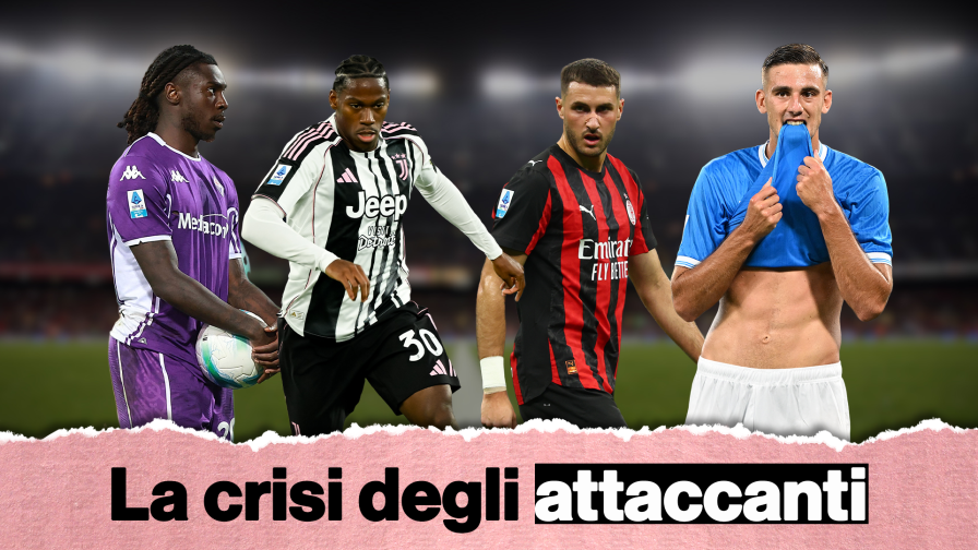 Perché gli attaccanti non segnano più? I dati sono i peggiori in Europa... 4 Perché gli attaccanti non segnano più? I dati sono i peggiori in Europa...