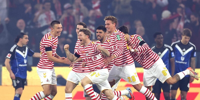 Bundesliga, Hoffenheim in zona in Europa grazie alla vittoria sul Wolfsburg. Poker del Colonia 3 Bundesliga, Hoffenheim in zona in Europa grazie alla vittoria sul Wolfsburg. Poker del Colonia