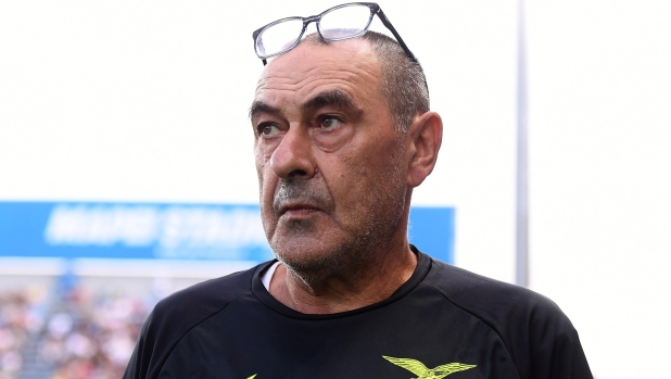 Lazio, Sarri: "Risolto una gara difficile da squadra matura. Ecco cosa scrivo sul taccuino..."