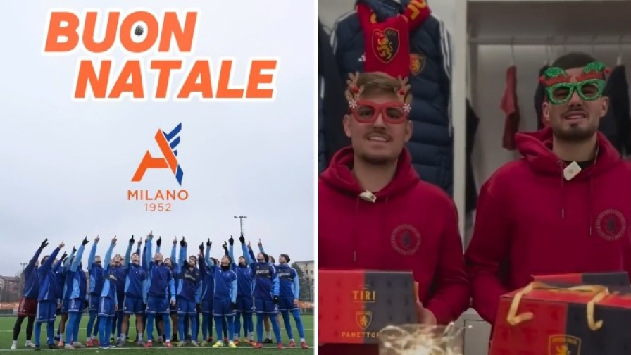 Cani, cori, risate e rime: il video di auguri della Serie C è geniale