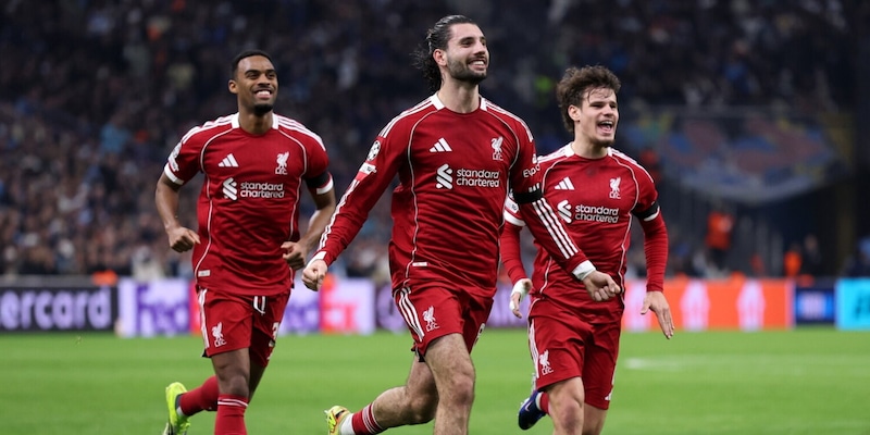 Champions, il Liverpool show cancella De Zerbi 1 Champions, il Liverpool show cancella De Zerbi