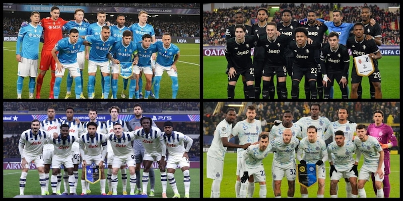 Quinta italiana in Champions, l'Italia sorpassata nel Ranking Uefa: cosa cambia dopo l'eliminazione del Napoli 2 Quinta italiana in Champions, l'Italia sorpassata nel Ranking Uefa: cosa cambia dopo l'eliminazione del Napoli