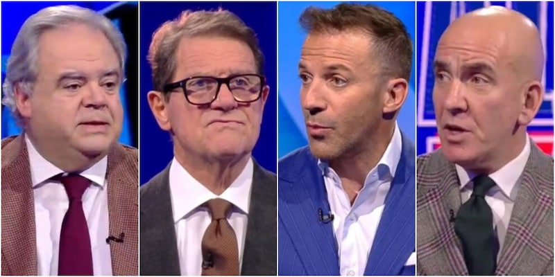 McKennie come McTominay, Capello show e boccia uno Juve, "Lì no". Del Piero: "Spalletti non è..." 1 McKennie come McTominay, Capello show e boccia uno Juve, "Lì no". Del Piero: "Spalletti non è..."