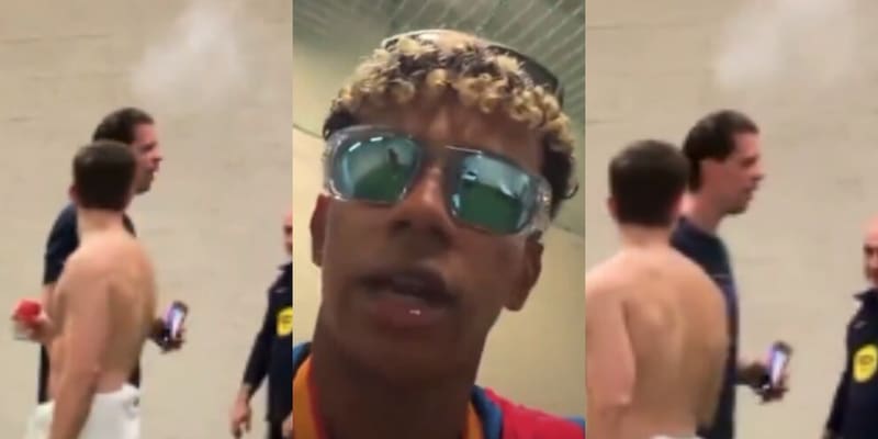 Yamal, che gaffe sui social: becca Szczesny a fumare e poi censura tutto