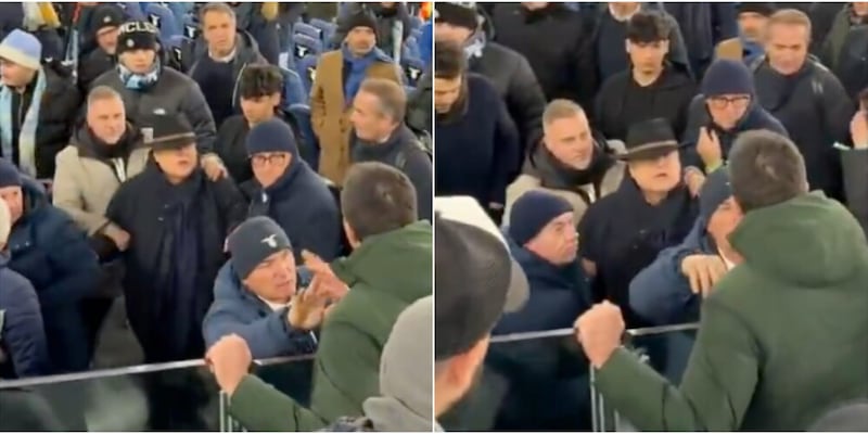 Lotito, caos allo stadio: pioggia di insulti dai tifosi e rissa sfiorata con un tifoso 1 Lotito, caos allo stadio: pioggia di insulti dai tifosi e rissa sfiorata con un tifoso