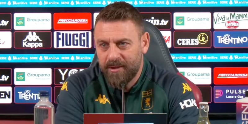 De Rossi: "Salvezza lontana anni luce, non siamo stupidi. Lazio? Peccato che..." 1 De Rossi: "Salvezza lontana anni luce, non siamo stupidi. Lazio? Peccato che..."
