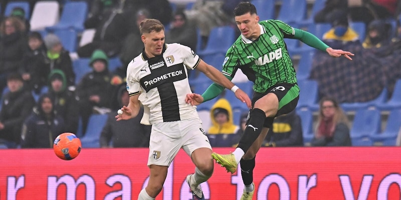 Pellegrino risponde a Thorstvedt: un punto a testa per Sassuolo e Parma 3 Pellegrino risponde a Thorstvedt: un punto a testa per Sassuolo e Parma