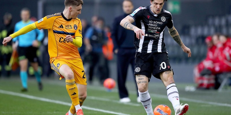 Pari tra Udinese e Pisa: Meister salva Gilardino 2 Pari tra Udinese e Pisa: Meister salva Gilardino