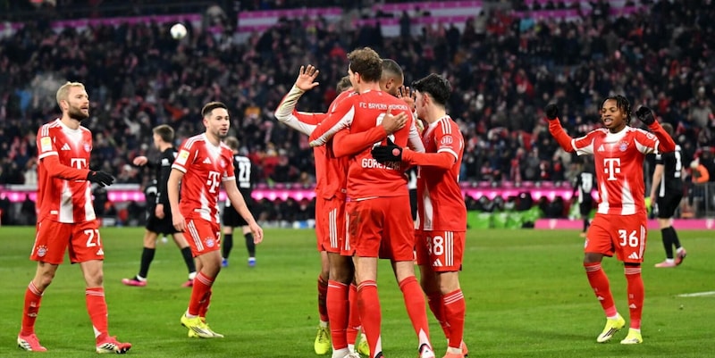 Bundesliga, il Bayern riprende la fuga. Poker Moenchengladbach