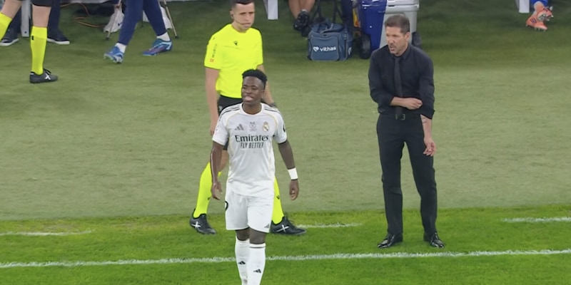 Clamoroso battibecco tra Simeone e Vinicius: "Il Real Madrid ti caccer&agrave;"