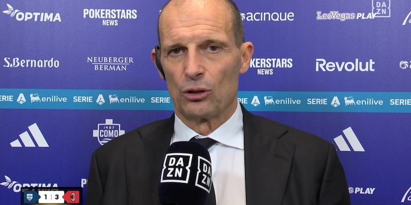 Allegri dopo Como-Milan: "Maignan ci ha tenuto in piedi, Nkunku? Leao voleva tirare il rigore ma..." 3 Allegri dopo Como-Milan: "Maignan ci ha tenuto in piedi, Nkunku? Leao voleva tirare il rigore ma..."