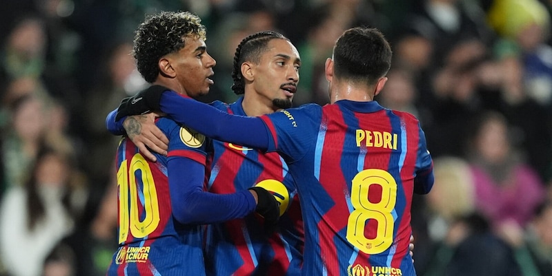 Coppa del Re, Barcellona e Valencia ai quarti di finale: in rete anche Yamal 1 Coppa del Re, Barcellona e Valencia ai quarti di finale: in rete anche Yamal