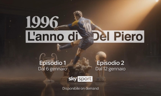 "1996, l'anno di Del Piero": la nuova produzione Sky Sport sull'anno che cambiò la vita ad Alex 4 "1996, l'anno di Del Piero": la nuova produzione Sky Sport sull'anno che cambiò la vita ad Alex