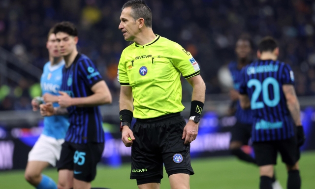 Arbitri, Rocchi promuove Doveri: Inter-Napoli gestita alla grande. Male Abisso, ma non sarà fermato