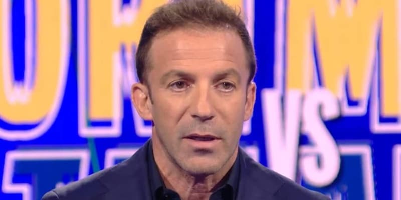 Del Piero gigante: risposta da signore a Sala e sulla Juve duro e lucido