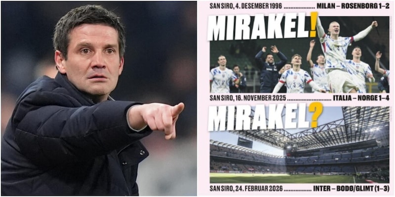 La prima pagina dalla Norvegia è una provocazione durissima all'Italia: le battute sui miracoli e la Nazionale... 2 La prima pagina dalla Norvegia è una provocazione durissima all'Italia: le battute sui miracoli e la Nazionale...