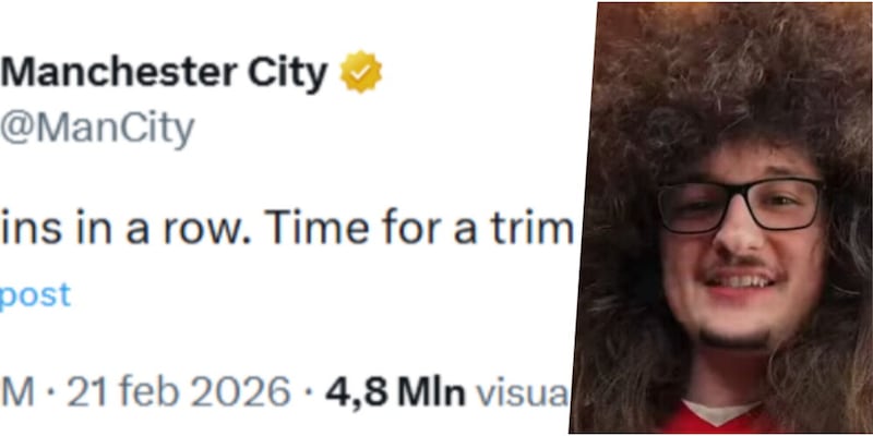 Il tifoso dello United senza pace: lo sfott&ograve; del Manchester City diventa virale