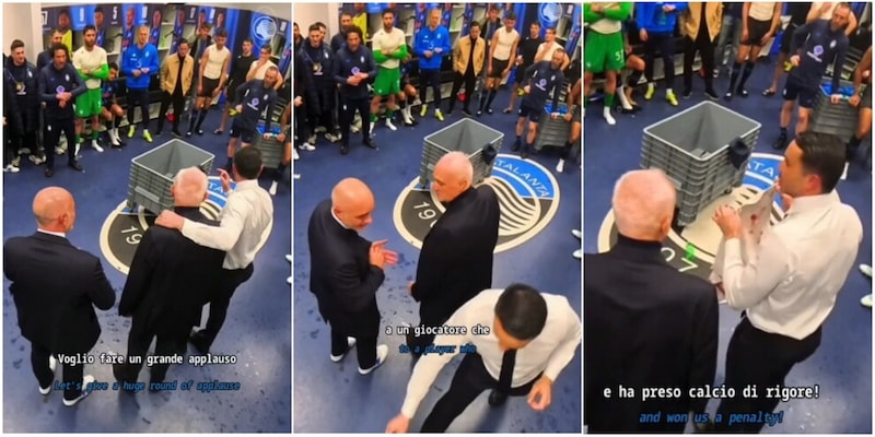 Palladino, il toccante discorso dopo la rimonta Champions con l'asciugamanto insanguinato... 2 Palladino, il toccante discorso dopo la rimonta Champions con l'asciugamanto insanguinato...