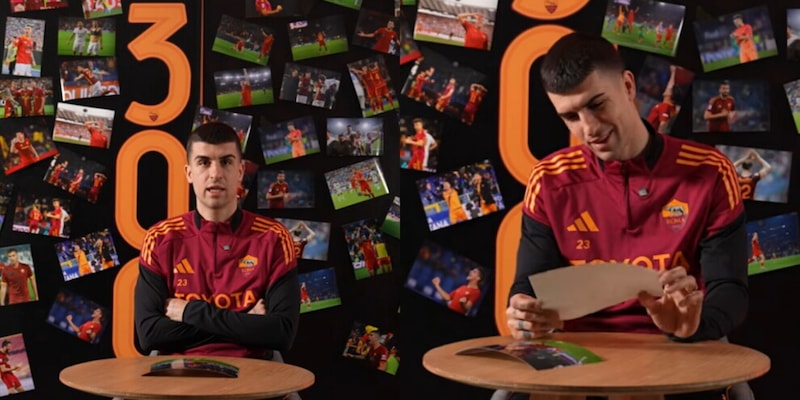 Mancini raggiunge 300 presenze con la Roma: "&Egrave; un onore. Se ripenso ai primi giorni..."