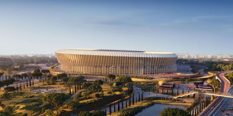 Nuovo stadio Roma a Pietralata: la Giunta approva la delibera