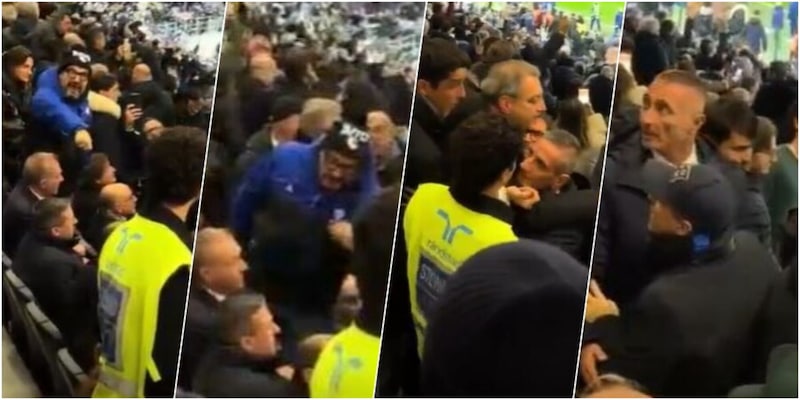 Dirigenza Juve insultata e costretta a lasciare la tribuna: lo stile della Milano sponda Inter 1 Dirigenza Juve insultata e costretta a lasciare la tribuna: lo stile della Milano sponda Inter