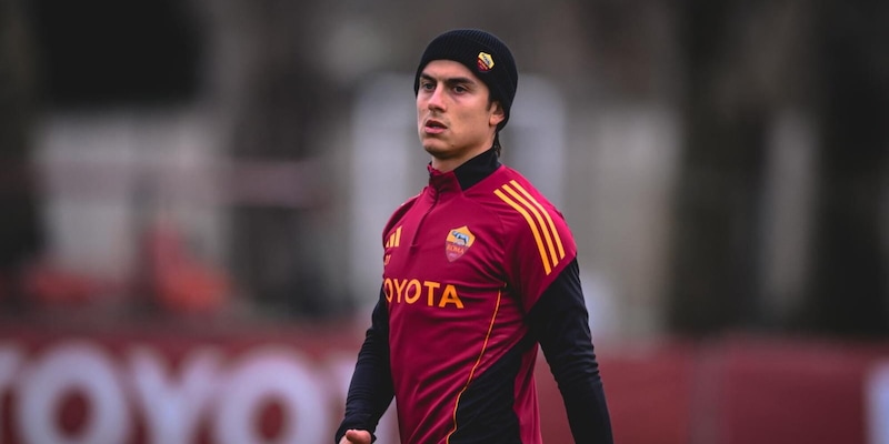 Roma, buone notizie per Gasperini: Dybala in gruppo, migliora anche Robinio Vaz