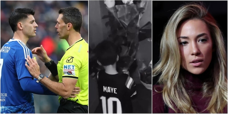 Nervosismo Morata, espulso contro la Fiorentina. E Alice Campello cancella un video di San Valentino 4 Nervosismo Morata, espulso contro la Fiorentina. E Alice Campello cancella un video di San Valentino