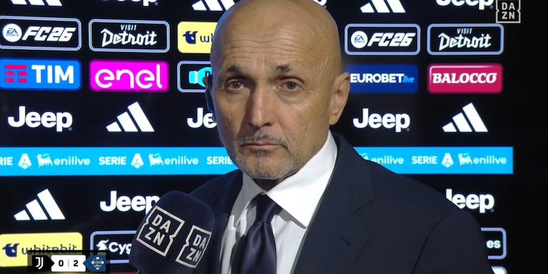 Spalletti striglia la Juve in diretta tv: "Rimonta con il Galatasaray? Se il livello &egrave; questo...."