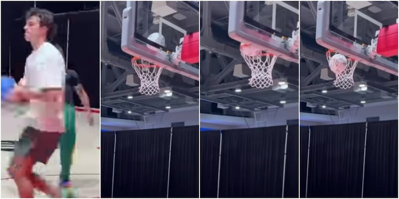 L'ex campione della Roma si d&agrave; al basket. Ma il canestro lo fa con... i piedi. Scoprite chi &egrave;