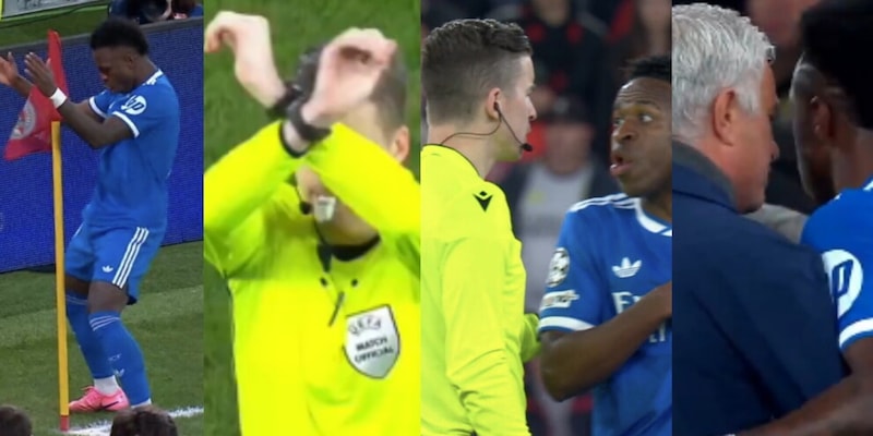 Benfica-Real Madrid sospesa per 10', caos in campo: cosa &egrave; successo dopo il gol di Vinicius