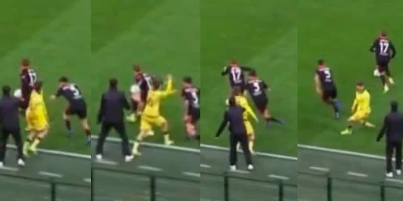 &ldquo;Chiedo scusa&rdquo;, Fabregas, mani addosso a Saelemaekers: ecco da dove nasce la furia Allegri