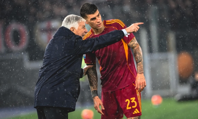 Roma, frattura delle ossa nasali per Mancini: giocherà con una maschera protettiva