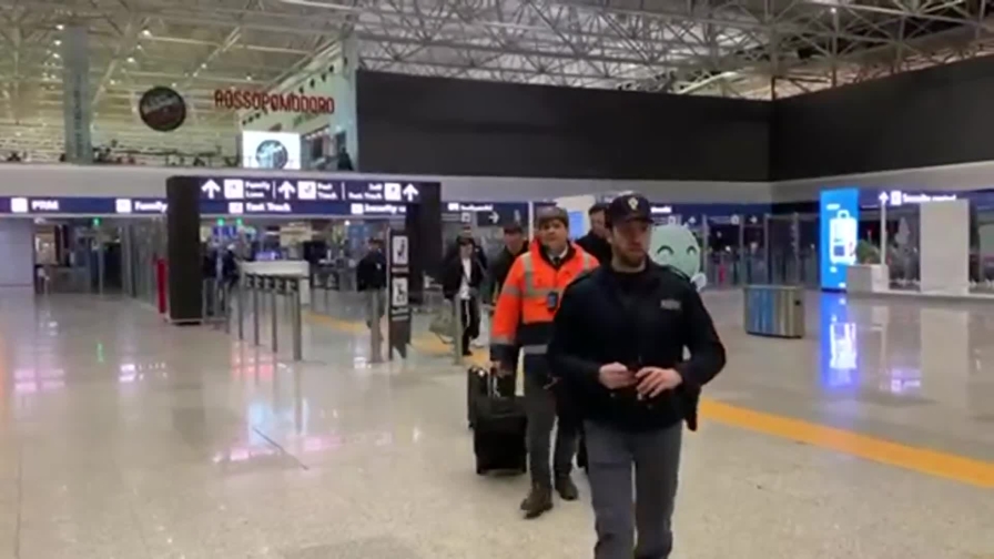 Zaragoza è un nuovo giocatore della Roma! L'arrivo a Fiumicino e il saluto ai tifosi