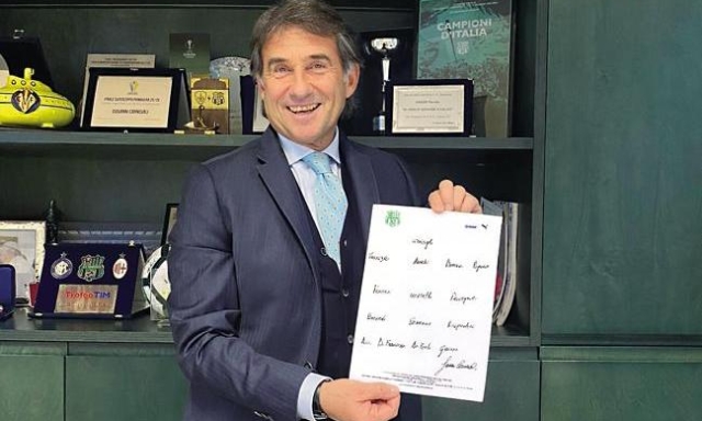 Carnevali: "Studio i giocatori a pranzo. Missione Sassuolo, crescere i talenti. E vedrete Bakola..."