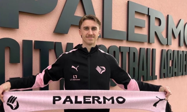 Il Palermo lancia lo specialista Johnsen per la corsa ai primi due posti