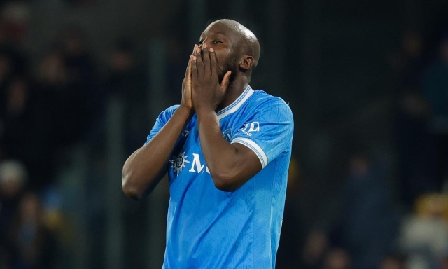 Napoli, solo 41' in campo per Lukaku finora: il belga chiede spazio nel finale di stagione