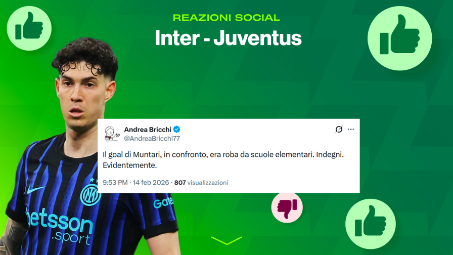 Inter-Juventus reazioni social: Bastoni-Kalulu, i commenti dei tifosi