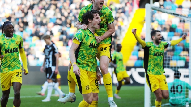 Udinese-Sassuolo, le pagelle: Bayo fa danni, 4,5. Pinamonti scatenato, 7,5