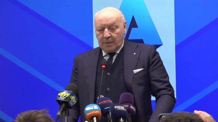 Inter, Marotta: "Bastoni ha sbagliato, ma la gogna mediatica è stata eccessiva"