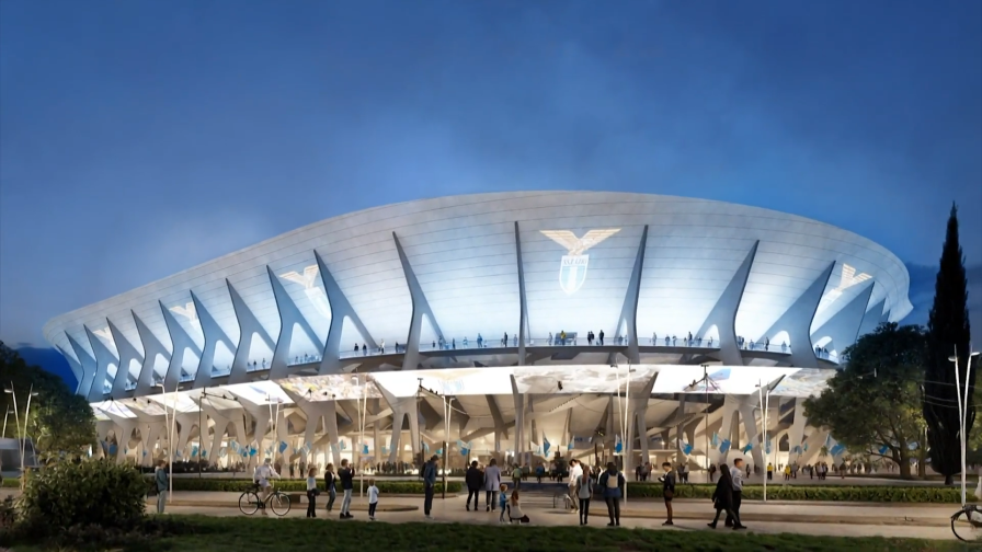 La Lazio svela il render del nuovo Flaminio: obiettivo 2032 4 La Lazio svela il render del nuovo Flaminio: obiettivo 2032