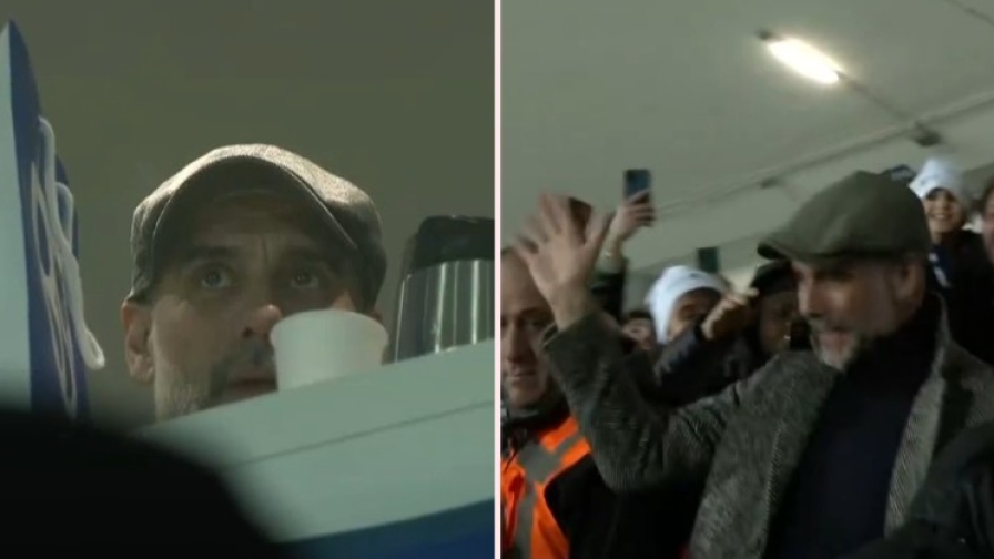 Brescia, che sorpresa: in tribuna sbuca... Pep Guardiola!