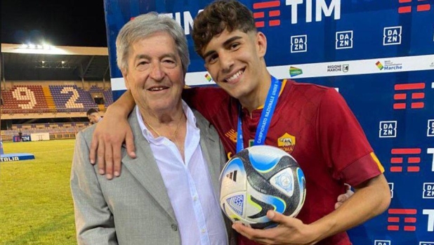 Arduini, nel nome di nonno Picchio: chi è il nipote di De Sisti che si allena e fa gol nella Roma